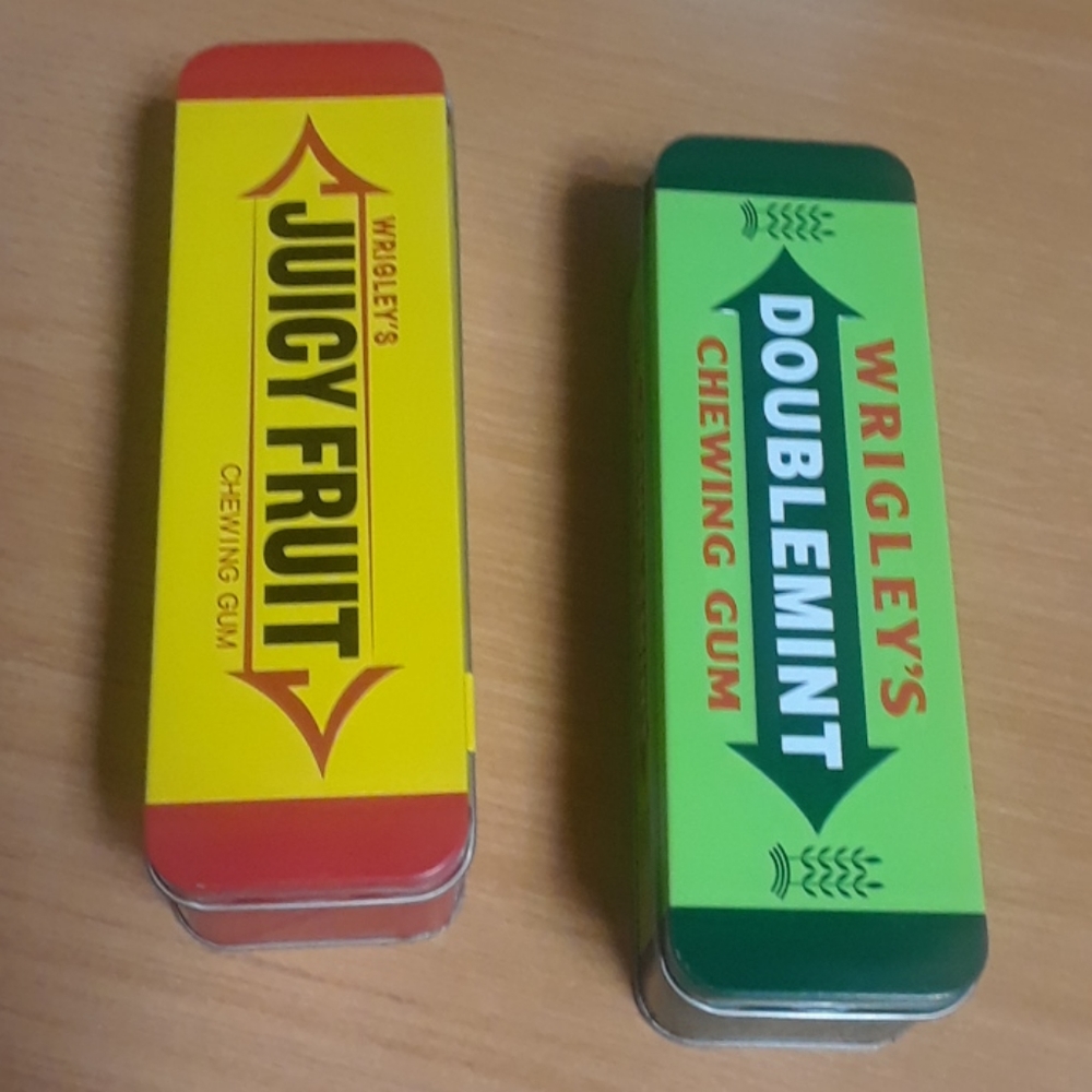 Vintage Wrigley's Gum tins